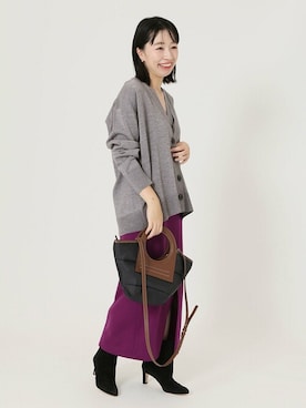 「journal standard L'essage（ジャーナルスタンダードレサージュ）のアイテム」を使った、JOURNAL STANDARD 本社スタッフBさん（レディース・160cm）の秋コーディネート