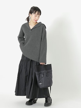 「journal standard L'essage（ジャーナルスタンダードレサージュ）のアイテム」を使った、JOURNAL STANDARD 本社スタッフBさん（レディース・160cm）の秋コーディネート