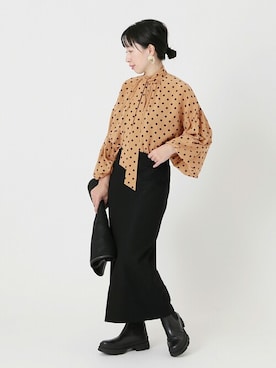 JOURNAL STANDARD 本社スタッフBさん（レディース・160cm）の秋コーディネート