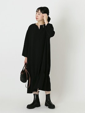 「journal standard L'essage（ジャーナルスタンダードレサージュ）のアイテム」を使った、JOURNAL STANDARD 本社スタッフBさん（レディース・157cm）の秋コーディネート