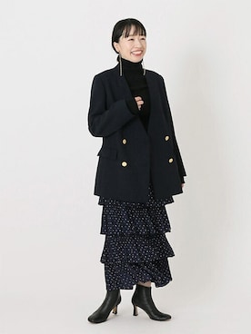 JOURNAL STANDARD 本社スタッフBさん(レディース・157cm)の秋コーディネート