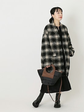 JOURNAL STANDARD 本社スタッフBさん（レディース・157cm）の秋コーディネート