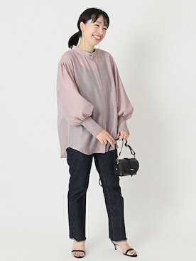 JOURNAL STANDARD 本社スタッフBさん(レディース・157cm)の冬コーディネート