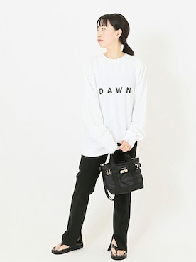 JOURNAL STANDARD 本社スタッフBさん（レディース・157cm）の冬コーディネート