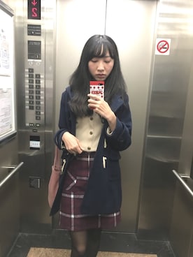 孫孫さん（レディース・168cm）の冬コーディネート