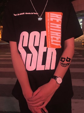 「DW（ディーダブリュー）のアイテム」を使った、-RashjldYさん（メンズ・175cm）の夏コーディネート