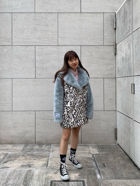 「L.H.P（エルエイチピー）のアイテム（ジャケット/アウター）」を使った、fumi さん（レディース・156cm）の秋コーディネート