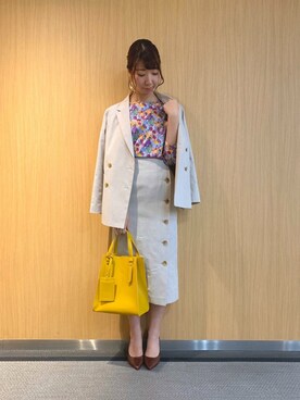 sakiさん（レディース・163cm）の春コーディネート