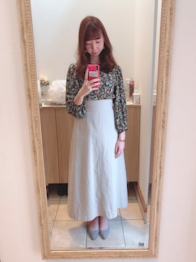 sakiさん（レディース・163cm）の春コーディネート