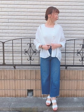 sakiさん（レディース・163cm）の春コーディネート