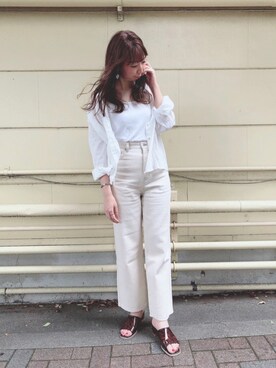 sakiさん（レディース・163cm）の夏コーディネート