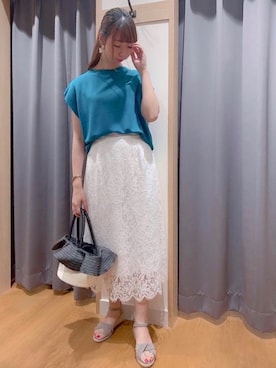 sakiさん（レディース・163cm）の夏コーディネート