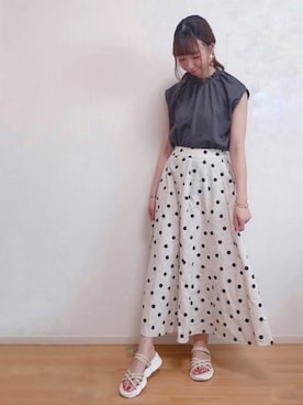 sakiさん（レディース・163cm）の夏コーディネート