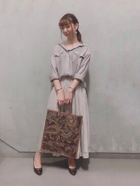 sakiさん（レディース・163cm）の秋コーディネート