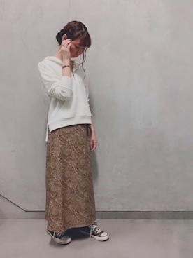 sakiさん（レディース・163cm）の秋コーディネート