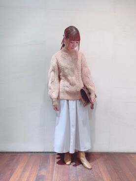 sakiさん（レディース・163cm）の秋コーディネート