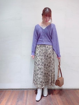 sakiさん（レディース・163cm）の冬コーディネート