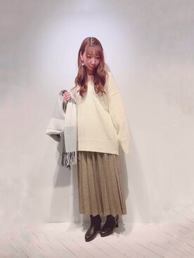 sakiさん（レディース・163cm）の冬コーディネート