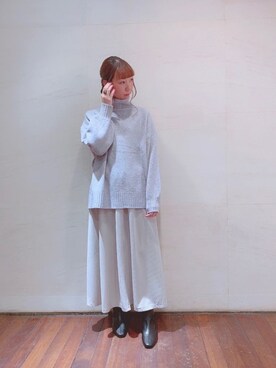 sakiさん（レディース・163cm）の冬コーディネート