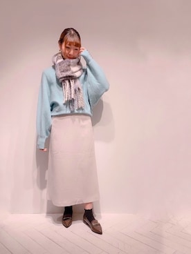 「ドルマン」｜「アイテム（その他）」を使った、sakiさん（レディース・163cm）の冬コーディネート