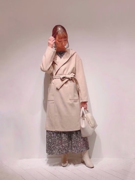 sakiさん（レディース・163cm）の冬コーディネート