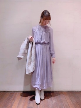 Te Chichi テチチ の サテンハイネックワンピース ワンピース Wear Te Chichi テチチ の サテンハイネックワンピース ワンピース Wear
