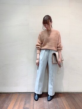 「ドルマン」｜「アイテム（その他）」を使った、sakiさん（レディース・163cm）の冬コーディネート