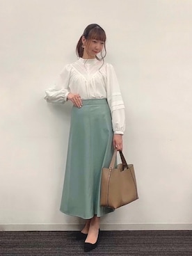 sakiさん（レディース・163cm）の春コーディネート