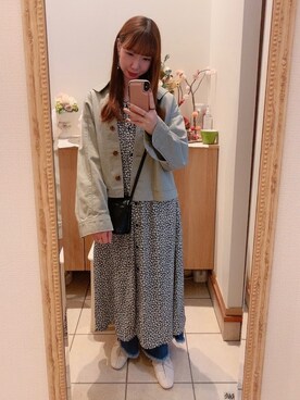 sakiさん（レディース・163cm）の春コーディネート