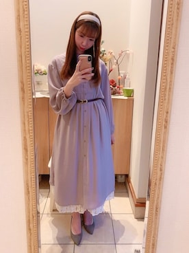 sakiさん（レディース・163cm）の春コーディネート