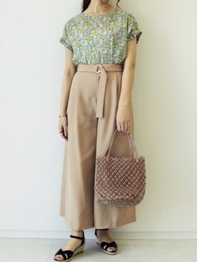 sakiさん(レディース・163cm)の春コーディネート