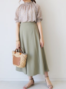 sakiさん（レディース・163cm）の春コーディネート