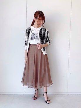 sakiさん（レディース・163cm）の春コーディネート