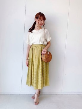 sakiさん（レディース・163cm）の春コーディネート