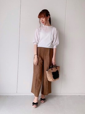 sakiさん（レディース・163cm）の春コーディネート