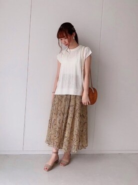 sakiさん（レディース・163cm）の夏コーディネート