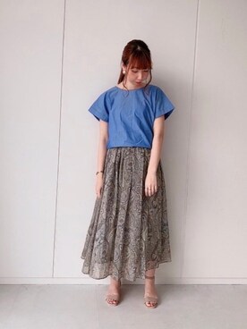 sakiさん（レディース・163cm）の夏コーディネート