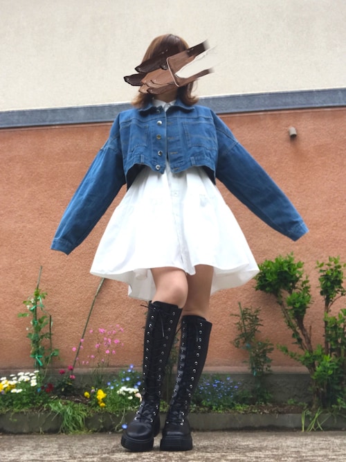 多訴taso しまむらのワンピースを使ったコーディネート Wear