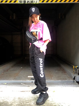 「L.H.P Private Brand（エルエイチピープライベートブランド）のアイテム」を使った、IZUHARA MAYUさん（レディース・155cm）の夏コーディネート