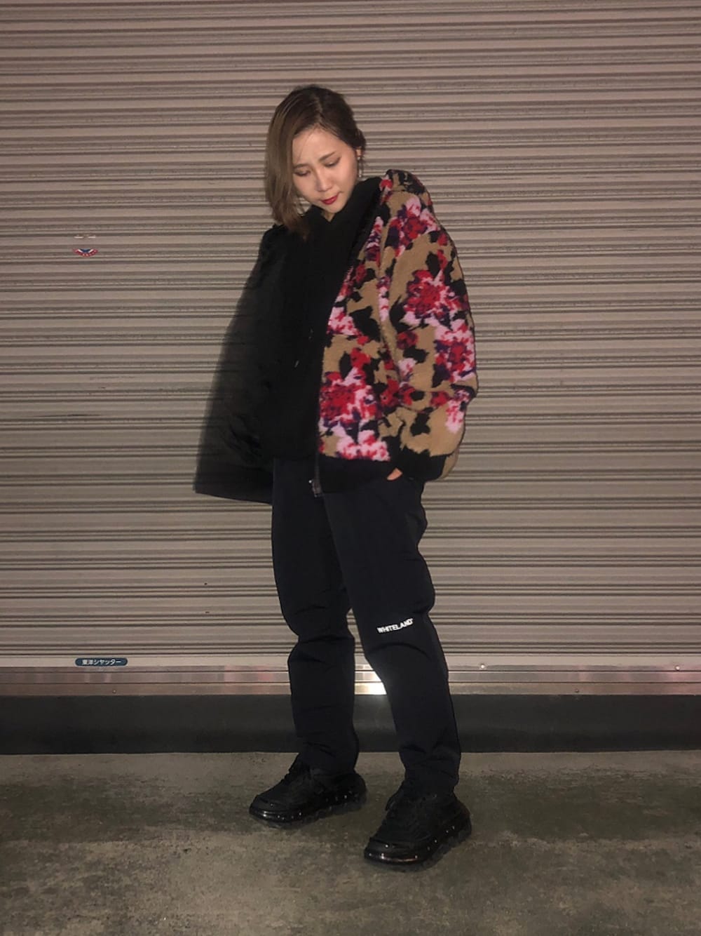 「秋のコーデ、LHP、名古屋、休日スタイル、新作、ootd、今日のコーデ、秋冬、DankeSchon、WHITELAND BLACKBURN」｜「MSGMのアイテム（ジャケット/アウター、ブラウン系）」を使った、IZUHARA MAYUさん（レディース・155cm）の秋コーディネートの1枚目の写真