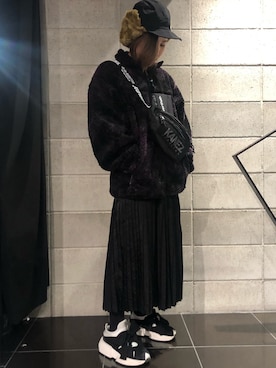 「L.H.P Private Brand（エルエイチピープライベートブランド）のアイテム」を使った、IZUHARA MAYUさん（レディース・155cm）の秋コーディネート