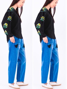 「Fillil（フィリル）のアイテム」を使った、fillilさん（レディース・170cm）の春コーディネート