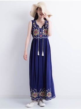 「Fillil（フィリル）のアイテム」を使った、fillilさん（レディース・170cm）の夏コーディネート