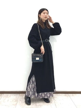 tomiさん（レディース・153cm）の冬コーディネート