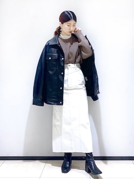 tomiさん(レディース・153cm)の冬コーディネート