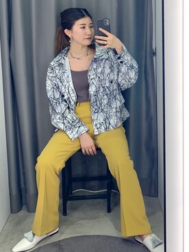 tomiさん（レディース・153cm）の春コーディネート