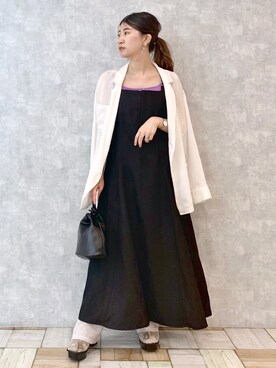 tomiさん（レディース・153cm）の春コーディネート