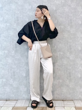 tomiさん（レディース・153cm）の春コーディネート