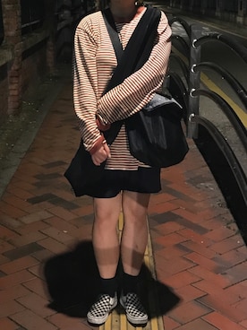 「アイテム（スリッポン、その他）」を使った、iduncareさん（レディース・159cm）の秋コーディネート