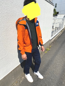 「アイテム（マウンテンパーカー）」を使った、shuさん（メンズ・165cm・30代）の春コーディネート